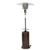 Hammer Tone Standard Series Patio Heater With Adjustable Table-Finish:Bronze/Silver