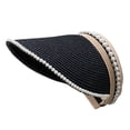 thumbnail image 2 of Travelwnat Women's Visor Beach Hat Packable Straw Hat Summer Straw Sun Hat with Decoration Pearl, 2 of 7