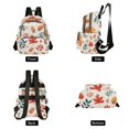 thumbnail image 4 of FORMRS Mini Backpack Purse for Women Travel Daypack Casual Shoulder Bag, Hand Drawn Autumn Leaves, 4 of 7