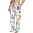 thumbnail image 2 of Haiem Happy Easter1 Men's Pajama Pants Ultra Lightweight Pjs Bottoms Sleepwear Bottom Pants with Pocket Drawstring-XX-Large, 2 of 9