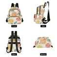 thumbnail image 4 of FORMRS Mini Backpack Purse for Women Travel Daypack Casual Shoulder Bag, Candy Grapefruit Slices, 4 of 7
