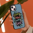 thumbnail image 3 of Happy Mind Happy Life iPhone 13 Mini Case - Inspirational Phone Case for iPhone 13 Mini - Cute iPhone 13 Mini Case, 3 of 4