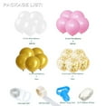 thumbnail image 5 of AIMEDYOU Easy To Operation Wedding Party Decoration Kits, Latex Pink Gold, 104 Piece, 5 of 7