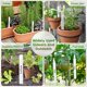 thumbnail image 4 of 100 Uds. Etiquetas para plantas de 9,5*1,2 cm, etiquetas colgantes para jardín al aire libre, etiquetas reutilizables para plántulas, etiquetas para plantación de huertos-blanco, 4 of 4