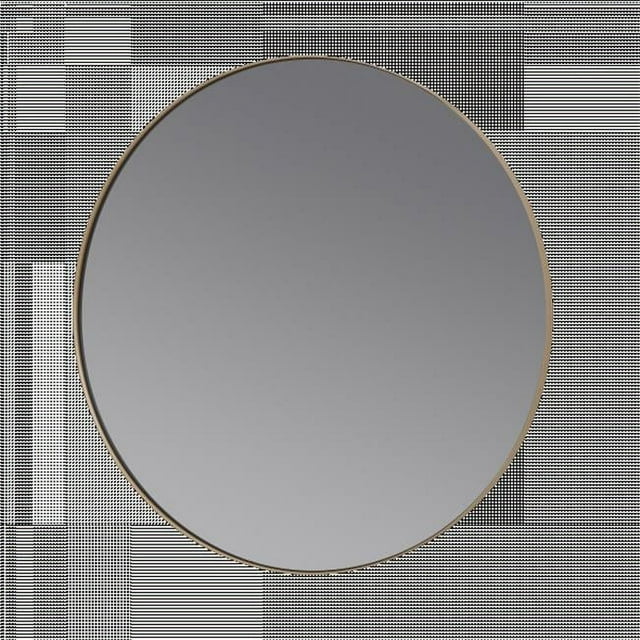 Blomus 66002 20 in. Rim Accent Mirror, Smoke