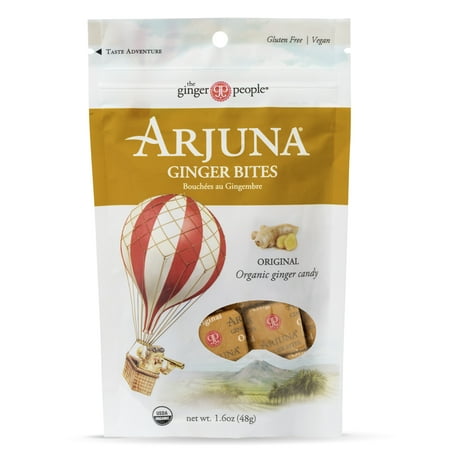 - Arjuna, Organic Original Ginger Bites Candy, 20 Oz, 16 Ct