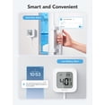 thumbnail image 3 of GoveeLife WiFi Refrigerator Thermometer with Alarm, Wireless Digital Freezer Temperature Gauge with App Control, LCD Display, 2 Years Free Data Export, for Home Kitc, 3 of 9