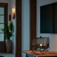 thumbnail image 6 of Metal Wagon Night Light – Western Rustic Table Lamp with Vintage Farmhouse Charm – Country Ranch Accent Lighting for Bedroom, Living Room, or Entryway – Perfect Cowboy Gift for Collectors, 6 of 11