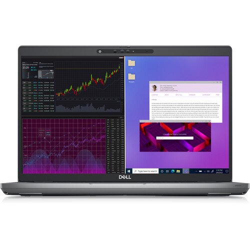Refurbished (Good) Dell Precision 3470 Mobile Workstation 14" FHD Laptop (Intel Core i5-1250P, 16GB RAM, 512GB SSD, Windows 11 Pro Downgrade) - Silver (T6R97)