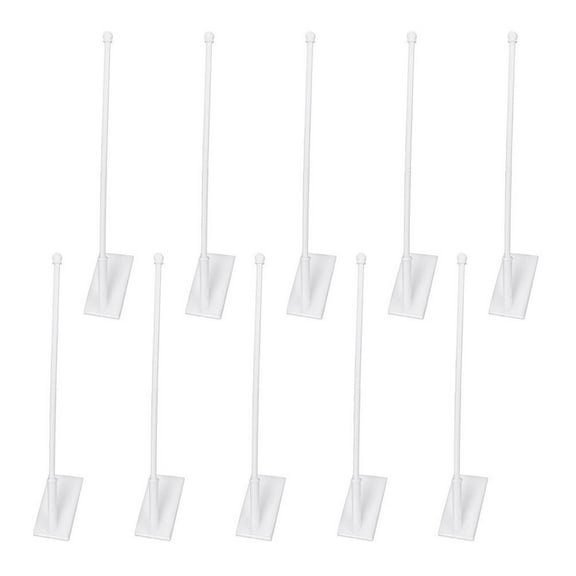 Niceauty Automobile Window Flag Holders Car Decoration 15Pcs