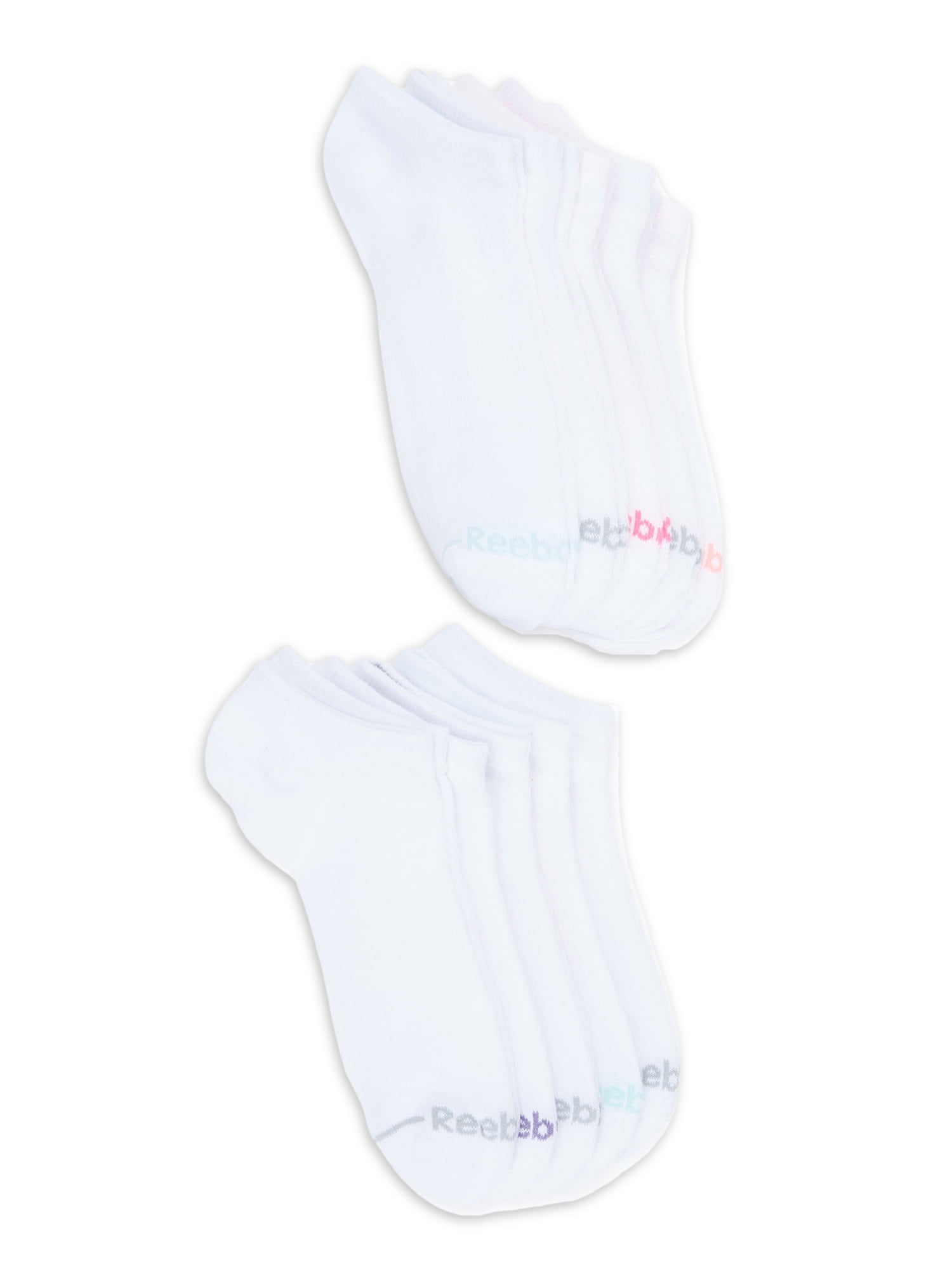 Reebok Women's Performance Lightweight No Show Socks, 10Pack