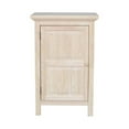 thumbnail image 2 of Pemberly Row 36" Traditional Solid Parawood Single Jelly Cabinet in White, 2 of 10
