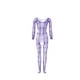 thumbnail image 4 of Gibobby Lencería para mujer sexy tangas Ropa de dormir Ropa interior Ropa de dormir Body Lencería sexy Mujeres(Morado Talla única), 4 of 4