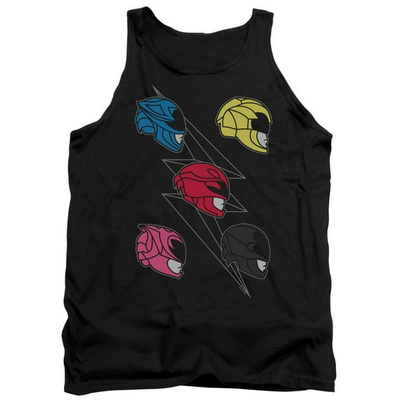 Power Rangers - Line Helmets - Tank Top - Small