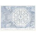 thumbnail image 2 of Switzer, Stephen 32x25 Gold Ornate Wood Framed with Double Matting Museum Art Print Titled - Kitchen Garden Plan II, 2 of 4