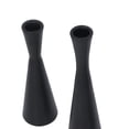 thumbnail image 1 of Candelabro moderno, candelabros cónicos negros de 3 piezas, candelabros que mejoran su experiencia Jadeshay A, 1 of 8