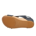 thumbnail image 5 of Corkys Footwear Womens Carley Wedges, Featuring Corkys EVA Foam Cushioned Insoles, A 2.5 Inch Heel, Lightweight For All Day Wear, And Hook And Loop Closure, 5 of 5