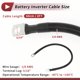 thumbnail image 3 of Unique Bargains 1 Pc Cable Inversor de Batería Cable de Batería 5/16" Lug 1/0 AWG Gauge 2FT Negro Cobre Estañado, 3 of 7