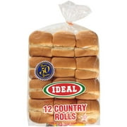 Ideal Plain ctry Rolls, 12 ct, 20 oz