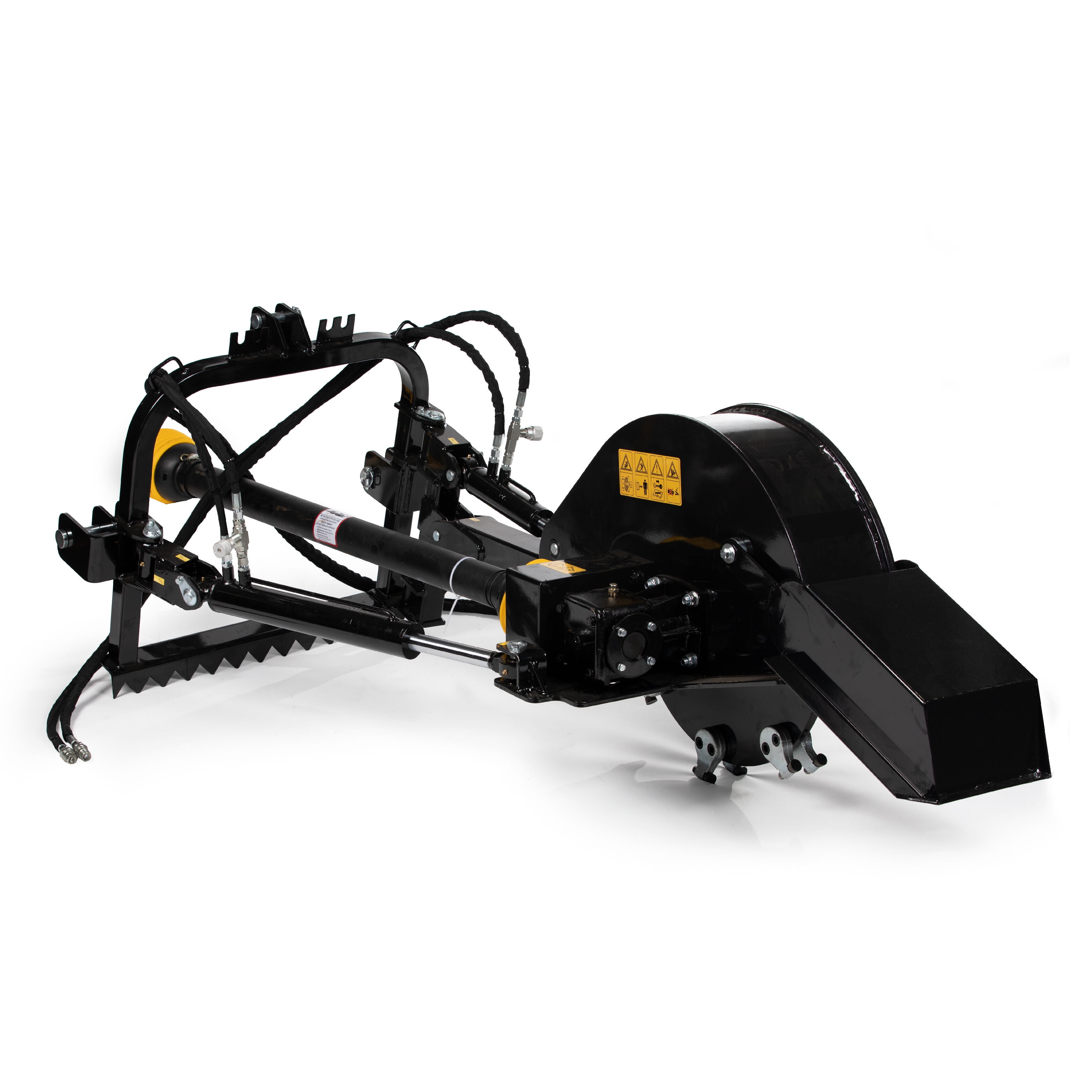 Titan Attachments PTO Stump Grinder Attachment, 24" Cutting Wheel, Fits