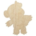thumbnail image 1 of Creepy Spooky Stitched Teddy Bear Horror Wood Shape Unfinished Piece Cutout Craft DIY Projects - 6.25 Inch Size - 1/4 Inch Thick, 1 of 7