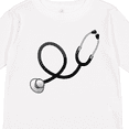 thumbnail image 4 of Inktastic Doctor Stethoscope Boys or Girls Long Sleeve Toddler T-Shirt, 4 of 5
