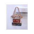 thumbnail image 1 of Welcome to Man Cave Wooden Sign Wall Decor, 1 of 1