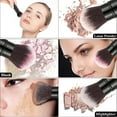 thumbnail image 5 of Brosse à Maquillage Rétractable Portable Pinceau à Blush Kabuki Pinceau Doux pour le Visage Fond de Teint Minéral Pinceau à Blush Outil de Maquillage de Voyage, 5 of 5