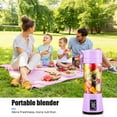 thumbnail image 7 of 380ml Mini Blender Portable Juicer Cup USB Rechargeable Fruit Smoothies Mixer, 7 of 7