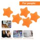 thumbnail image 4 of 5pcs Star Shape Hand Grip Ball Wrist Finger Strength Training Exercise Stress Relief BallOrange 20 Degree, 4 of 4