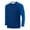 Blue, variant on Fengqque Men Raglan Shirt Soft Sports Jersey Style Long Sleeve Mesh Round Neck Baseball Shirts Army Green L(L)