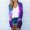 Purple, variant on Qulqfy Women Sparkly Cardigans Long Sleeve Lightweight Open Front Tops Fall Womens Purple Cardigans with Pockets L
