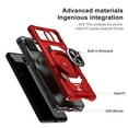 thumbnail image 5 of 6goodeals Series For Nokia C100 Case with Tempered Glass Screen Protector, Full-Body [Military-Grade], Magnetic Car Mount Ring Holder, Heavy-Duty Case - Red, 5 of 6