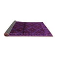 thumbnail image 2 of Ahgly Company Indoor Round Persian Purple Traditional Area Rugs, 3' Round, 2 of 4