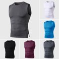 thumbnail image 4 of Chaleco deportivo para hombre sin mangas, tejido elástico y secado rápido, ideal para entrenamiento y ciclismo. Diseño ajustado que resalta tu figura. Disponible en tallas europeas S-2XL y varios, 4 of 6