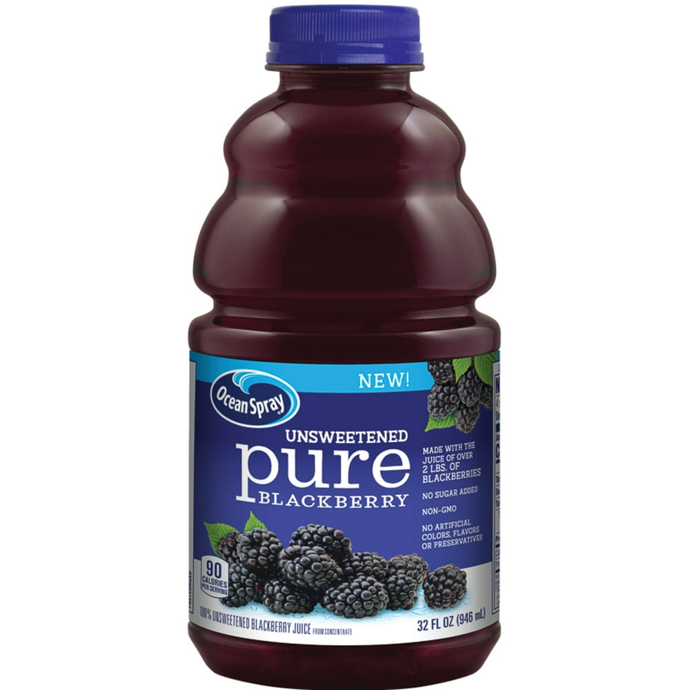 Ocean Spray Pure 100 Blackberry Juice, 32 oz