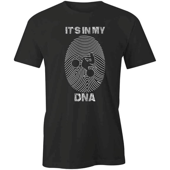 It's In My DNA T-Shirt | Cool Motorcycle Black Tee Gift