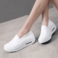 thumbnail image 4 of Zapatos Para Correr Mocasines informales para mujer, zapatillas informales transpirables para deportes al aire libre (41 blanco) Sywqhk Para Estrenar, 4 of 5