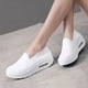 thumbnail image 4 of Zapatos Mocasines informales para mujer, zapatillas informales transpirables para deportes al aire libre (41 blanco) Ehuebsd Tenis De Mujer Tenis De Hombre, 4 of 5