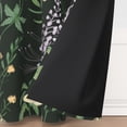 thumbnail image 4 of Tchckioa Boho Floral Blackout Curtains for Bedroom,W42xL63 Thermal Insulated Grommet Drapes,2 Panels, 4 of 6
