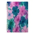 thumbnail image 2 of Wirebound Notebook Hardcover Spiral Notebooks Pink and Teal Tie-dye, 60 Pages, 80 GSM, 5.7 x 8.3in, 2 of 7