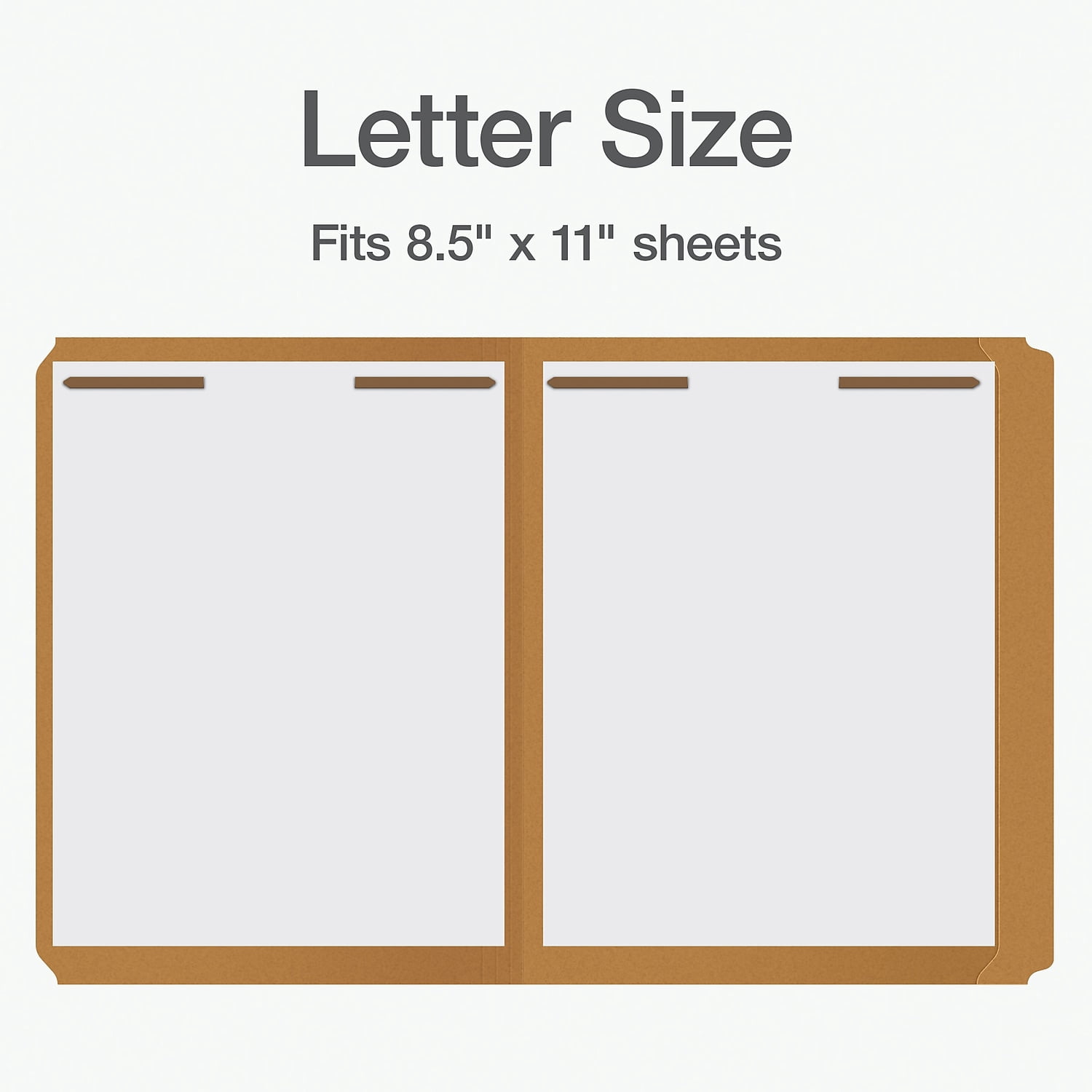 Pendaflex Heavy Duty File Folder Straight Cut Letter Size Kraft 50/Box (1006992)