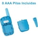thumbnail image 3 of 2 Pzas Walkie Talkies con LCD Linterna, Radios de Comunicacion para Niños 3 a 15 años, Juguetes Woki Tokis al Aire Libre, 3 KM Alcance, 10 Tonos de Llamada, 22 Canales, Regalos para Navidad, Fiestas, 3 of 7