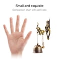 thumbnail image 6 of vlrwzc Vintage Metal Doorbell Retro Animal Magnetic Suction Wind Chimes Door Decoration for Shopkeepers, Wall Door Ornaments for Indoor Outdoor Decoration, 6 of 7