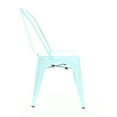 thumbnail image 3 of Design Lab MN LS-9000-MTLPEP Dreux Mint Green Dining Chair Set of 4, 3 of 8