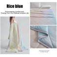 thumbnail image 4 of Gradient Cool Silk Summer Air Conditioner Quilt Lightweight Breathable Bed Blanket, 4 of 6