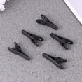 thumbnail image 1 of Houderco 100Ud Clip Para Cable De Auriculares Con Pinza De Cocodrilo Plástica Color Negro, 1 of 8