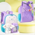 thumbnail image 4 of WAYUTE Backpack for Kids Cartoon Patchwork Color Backpacks for Kindergarten Preschool Toddlers Lightweight Large Capacity Cute Bookbag Casual School Activities, 4 of 4
