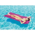 thumbnail image 2 of Intex Tote-N-Float Wave Mat, Inflatable Pool Lounger with Pillow, Assorted Colors, 2 of 3