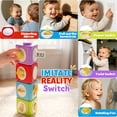 thumbnail image 6 of Stacking Toys for Toddlers 1-3, Montessori Baby Toys for 6+ Months, Sensory Stacking Blocks, Toddler Toys, Preschool STEM Learning Toys, Perfect Birthday Gift for Boys Girls 1 2 3 Year Old, 6 of 10